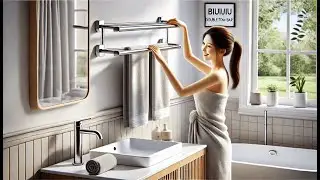 🛁 Biuiuiu Double Towel Bar, Double Towel Rack for Bathroom Review 🛁
