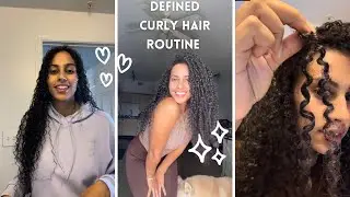 MY UPDATED FRIZZ FREE CURLY HAIR ROUTINE- 3B/3C CURLS ✨
