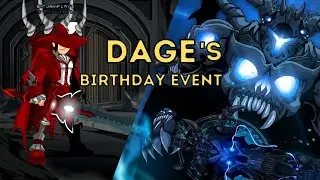 AQW NEW DAGE BIRTHDAY RARES + AREA REVIEW!!