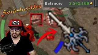 Probando la Soulshredder en Roshamuul - Tibia