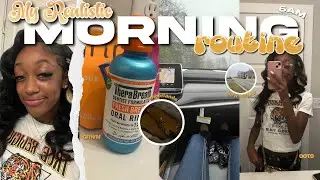 MY * realistic* 6AM MORNING ROUTINE *after winter break* ♡ new school, grwm +more | Rymiah Antania