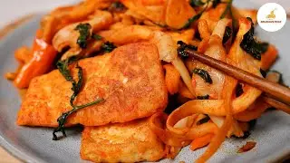 Рецепт горячего тофу :: веганские рецепты тофу :: вкусная еда