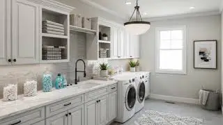 Small, Smart & Stylish Laundry Rooms You&rsquo;ll Want in Your Home