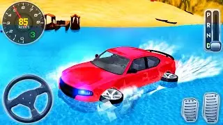 Surfing Master Floating Race - Water Surfer Car Driving - Android GamePlay