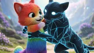 This Rainbow Cat Got Stuck in a 5-Minute Time Loop&hellip; Until His Shadow Appeared