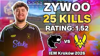 🔥 ZYWOO POV: OVERPASS AWP MASTERCLASS vs FURIA! | GRAND FINAL IEM Krak&oacute;w 2026