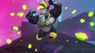 Donkey Kong Bananza - Gletscherschicht - U501 - 74 - Turbo-Dessert: Ziellinie