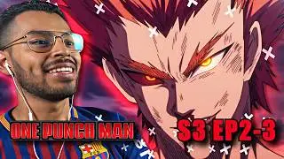 Still reacting to One Slide Man until it gets good.. | One Punch Man Season 3 Episode 2-3 REACTION