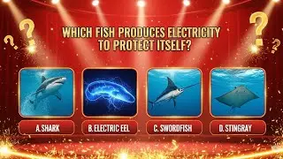 Which fish produces electricity to protect itself?
