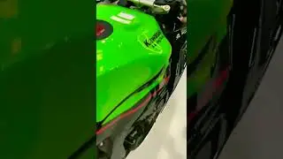 New KawasakiNinja ZX6R Austin Racing loud exhaust sound and cold start🔥💥🔊 #kawasaki #ninja #shorts