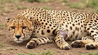 A Man Discovers a Cheetah Dying for 4 Months Trapped in Tree Hole . Then something Amazing Happens!