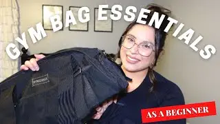 WHAT'S IN MY GYM BAG AS A BEGINNER | MY GYM BAG ESSENTIALS | WEIGHT LOSS JOURNEY | JESS ARIAV&Oacute;