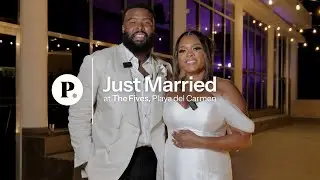 Just Married at The Fives Playa del Carmen, Mexico | Cierra & Jabari