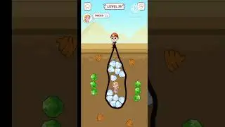 Pull The Gold💰One Wrong Move = Lose Everything #Shorts #Satisfying #ViralShorts #Funny #3DGameplay