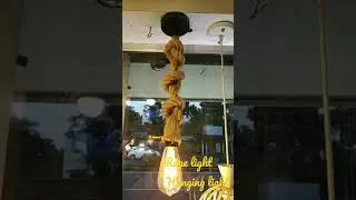 Rope light Hanging | low price | easy to install | with led filament bulb | light zone | #shorts