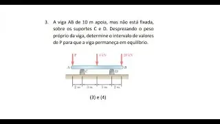 Mecânica Geral - Lista 3 - Exercício 3 - FURG 2021