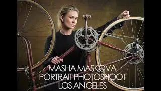 Los Angeles Capturing Actress Masha Maskova's Portrait: A Tale of Two Portrait Styles