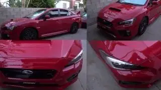 Smoked Tail Light Overlay Install 2016 Subaru WRX STI