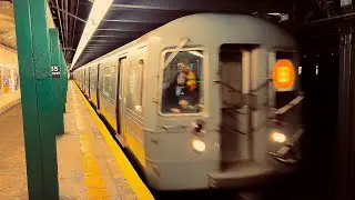 135th Street subway Station A B C D Trains