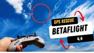 DRONE DE FPV IGUAL DJI GPS RESCUE BETAFLIGHT 4.4
