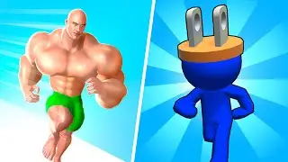 Muscle Rush 🆚 Plug Head🌻🧿🌺🌈Max Levels Walkthrough Android IOS Update Gameplay CB114