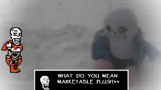 Fake Sans & Papyrus fangamer ad
