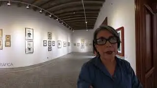 Exposici&oacute;n de la Maestra Corina Ram&iacute;rez en Casa Fenelon en 360. Sala 2. Explicado por la autora.