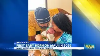 Maui Memorial Medical Center welcomes its first baby of 2026