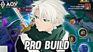 BRIGHT PRO GAMEPLAY | PRO BUILD - ARENA OF VALOR