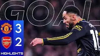 UNITED 3-2 ARSENAL MATCH HIGHLIGHTS | MANCHESTER UNITED EDGE ARSENAL IN FIVE-GOAL THRILLER