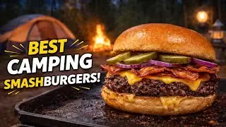 Camp Smashburgers Infused with Sausage It's Delicious