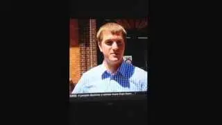 Finally gets on tv.. Voice cracks.