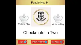Checkmate in 2 moves - 14 | Chess tips and Tricks | Small Chess Puzzle