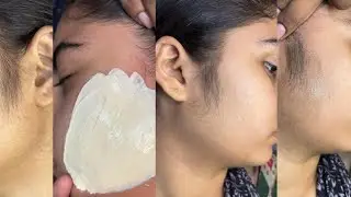 Full face waxing by peel off wax and gel wax / #skincare #brazillianwax #gelwax @pummybeautyworld 