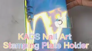 Laser Stamping Plate Holder | Easy DIY Nail Design | KADS