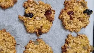 Healthy Oatmeal Cookies without Sugar