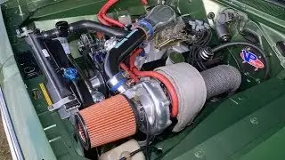 Chrysler V8 turbo Valiant Ranger ~ Bergamin Brothers Racing
