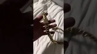 17mm cuban link chain 26&rdquo;