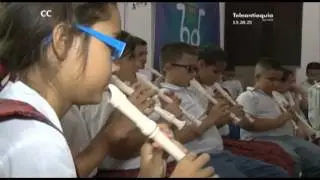 La Fundaci&oacute;n 1+1 ha logrado que ni&ntilde;os y j&oacute;venes con limitaciones visuales tengan m&uacute;sica para ver
