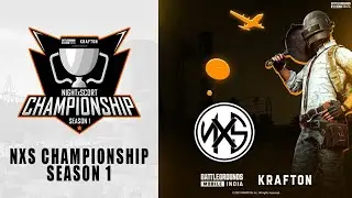 NxS CHAMPIONSHIP SEASON 1🏆 | OFFICIAL TRAILER | REGISTRATION DATE | BGMI TOURNAMENT | NxS ESPORTS