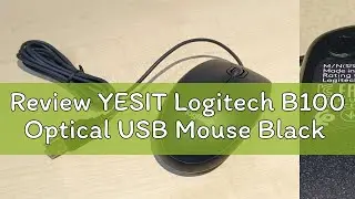 Review YESIT Logitech B100 Optical USB Mouse Black