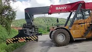 Used Sany 45 Tons Reach Stacker on Sale