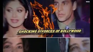 Famous Bollywood Marriages That Ended Up In Divorce, shocking divorces of Bollywood