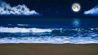 Ocean Waves Sounds for Sleeping | 10 Hours of Ocean Sounds for Deep Sleep