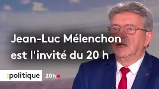Dissolution, dette, nouvelle présidentielle.. Jean-Luc Mélenchon est l'invité du 20h