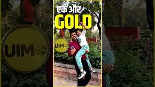 Ek aur Gold 🥇 in Maths Olympiad &hearts;️ UIMO Gold Medal #olympiad #goldmedal #school #schoolproject