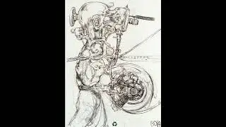 Turbine-Integrated Cranial Hybrid &ndash; Mechanical-Anatomical Motion Study (Alex Boya Studio)