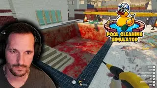 Was ist das f&uuml;r ein Blutbad? Pool Cleaning Simulator