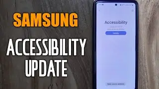 Samsung Accessibility Update |  Android 12 update One UI 4.1 | #mbtalksddn A51 A71 A52 A72 M31 M51
