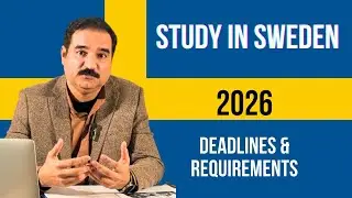 Study in Sweden from Pakistan | 2026 | Deadlines and Key Requirements 